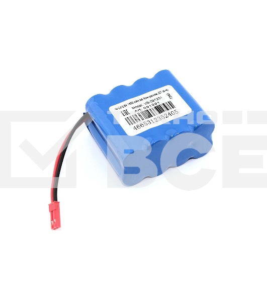 Аккумулятор Ni-Cd 9.6V 1400 mAh AA Row разъем JST (4+4)