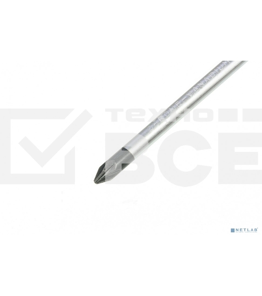 Отвертка Matrix Fusion, PZ1 x 75 мм, CrV, 3-х компонентная рукоятка 'anti slip'