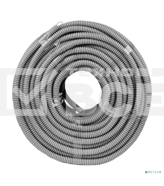 Труба гофрированная EKF tg-z-16 ПВХ Plast с зондом d 16 мм EKF PROxima бухта 100 м