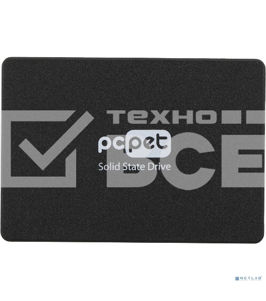 Накопитель SSD PC PET PCPS256G2, 256GB, SATA-III, 2.5