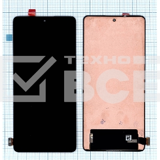 Дисплей для Xiaomi Mi 11T/ Mi 11T Pro в сборе с тачскрином (original lcd) черный