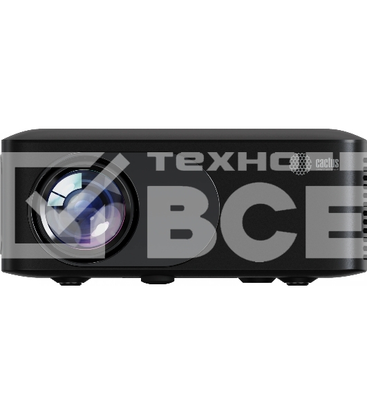 Проектор Cactus CS-PRE.08B.WXGA LCD 1500Lm LS 150Lm ANSI (1280x720) 1000:1 ресурс лампы:30000часов 1xUSB typeA 1xHDMI 0.5кг