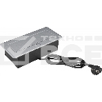 Розетка Cactus CS-SOCKET-EU/USBA-GY для столешницы серый, фото3