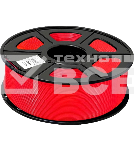 Пластик для принтера 3D Cactus CS-3D-PETG-1KG-T-RED PETG d1.75мм 1кг 1цв.