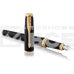 Набор ручек Parker Urban Core FK200 (CW2093381) Muted Black GT сталь нержавеющая подар.кор. ручка перьевая, ручка шариковая, фото2