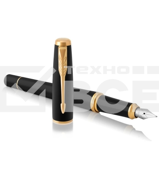 Набор ручек Parker Urban Core FK200 (CW2093381) Muted Black GT сталь нержавеющая подар.кор. ручка перьевая, ручка шариковая