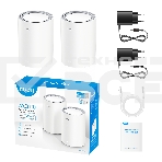 Бесшовный Mesh роутер Cudy M1800 (M1800 2-PACK) AX1800 10/100/1000BASE-TX/Wi-Fi белый (упак.:2шт), фото7