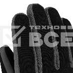Перчатки универсальные Denzel 68089 двойные, работа с сенсорным экраном, размер 8, фото2