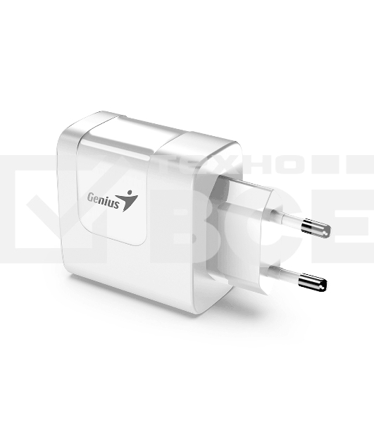 Зарядное устройство Genius PD-65AC, EU, 65W, белый