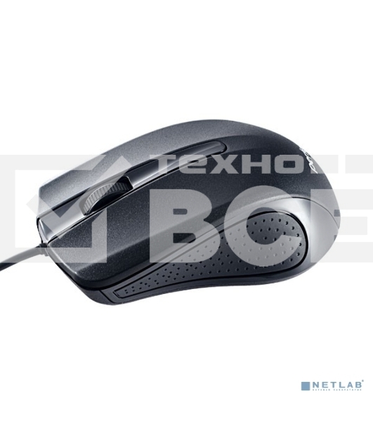 Мышь проводная Perfeo RAINBOW черный, 1000 dpi, USB, кнопки - 3