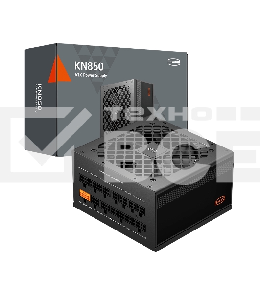 Блок питания ПК/Power Supply PCCooler, 850W 80 PLUS Gold (ATX, 3.1, Full modular, 1x24(20+4)pin, 2xCPU 8(4+4)pin, 3xPCIe*2 8(6+2)pin, 1x12VHPWR, 7xSATA*3, 2xMOLEX4pin, Active, 120x120мм, 140x150x86мм, APFC, OVP/UVP/SCP/OPP/OCP/OTP/SPD, black)