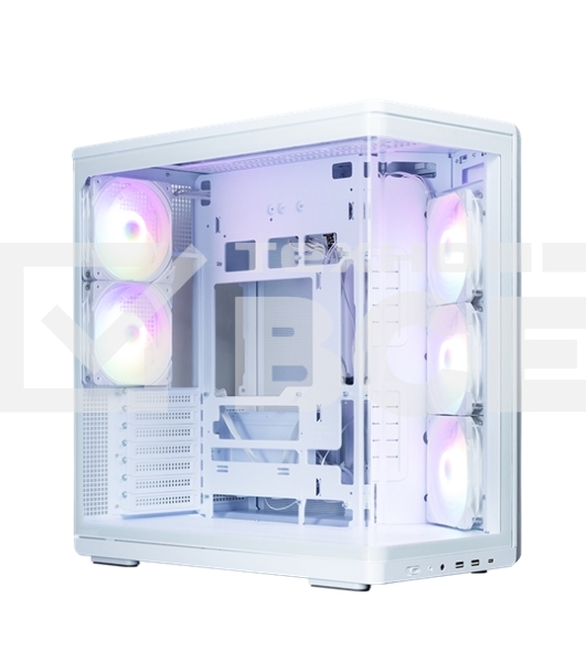 Компьютерный корпус ZALMAN MidTower P60 белый (ATX, без БП, 5x120мм ARGb fans, 1xUSB Type C, 2xUSB 3.0) (Zalman P60 белый)