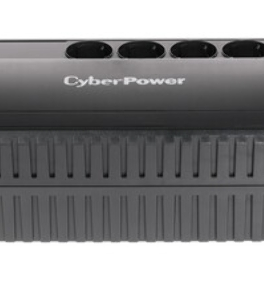 Источник бесперебойного питания CyberPower BU-1000/1000 ВА/600 Вт/4 х CEE 7 (евророзетка)