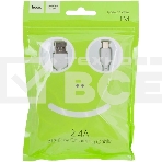 Кабель USB 2.0 hoco X13, AM/Type-C M, белый, 1м, фото2