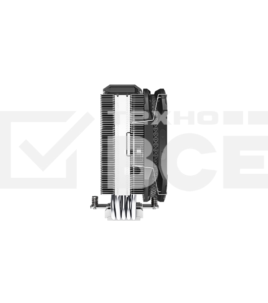 Кулер DEEPCOOL AS500 черный 140мм алюминий+медь 1200rpm 29.2db 4-pin 220W 164мм