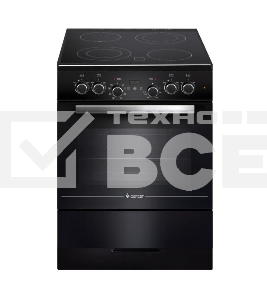Электрическая плита Gefest 6560-03 0057 черный
