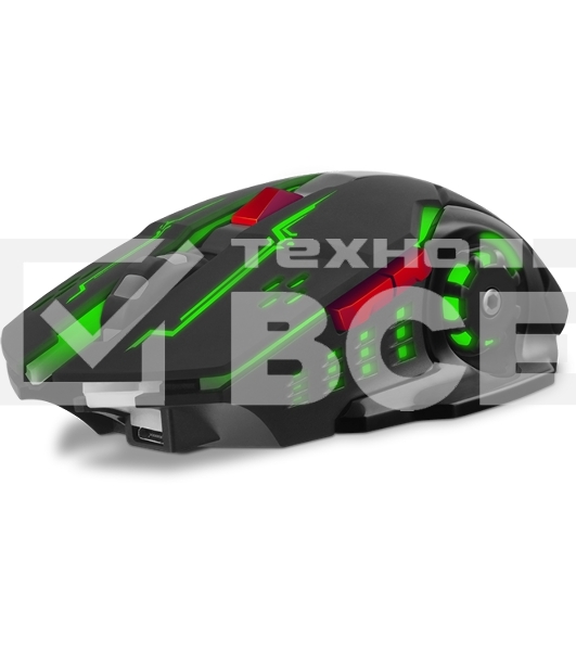 Мышь беспроводная SVEN RX-G930W черный, 2400 dpi, радиоканал, USB, кнопки - 6
