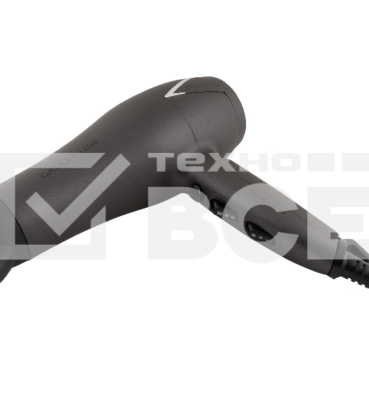 Фен для волос Galaxy Line GL 4341, коричневый, 2400Вт, 2 скорости потока воздуха, 3 температурных режима, функция 