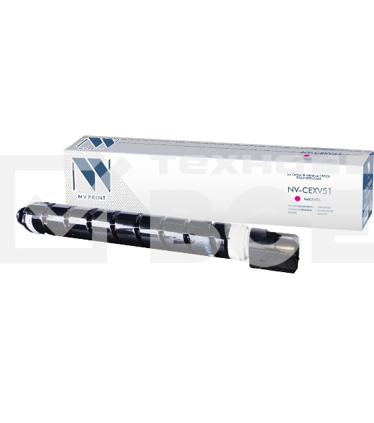 Картридж лазерный NVP совместимый NV-C-EXV51 Magenta для Canon IR Advance C5535/5540/5550/5560 (60000k)