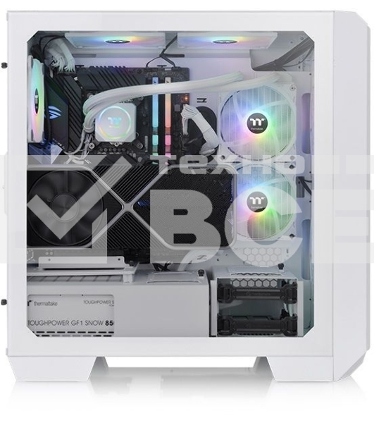 Компьютерный корпус Thermaltake View 300 MX белый без БП ATX 6x120mm 6x140mm 3x200mm 2xUSB2.0 1xUSB3.0 audio bott PSU