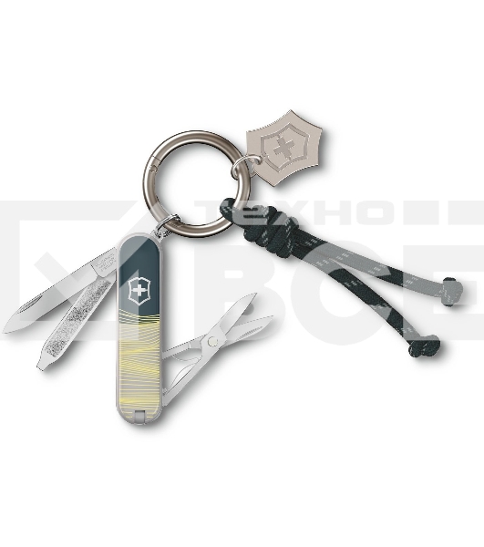 Нож перочинный Victorinox Classic SD New York Style (0.6223.E223) 58мм 7 функций зеленый подар.коробка