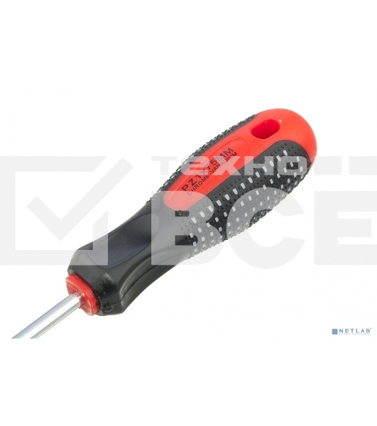 Отвертка Matrix Fusion, PZ1 x 75 мм, CrV, 3-х компонентная рукоятка 'anti slip'