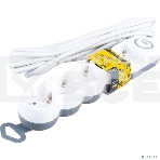 Удлинитель IEK WYP53-16-05-05-ZK У05В с выключателем 5 мест 2P+PE/5 м 3х1,5 мм2 16А/250В UNO, фото3