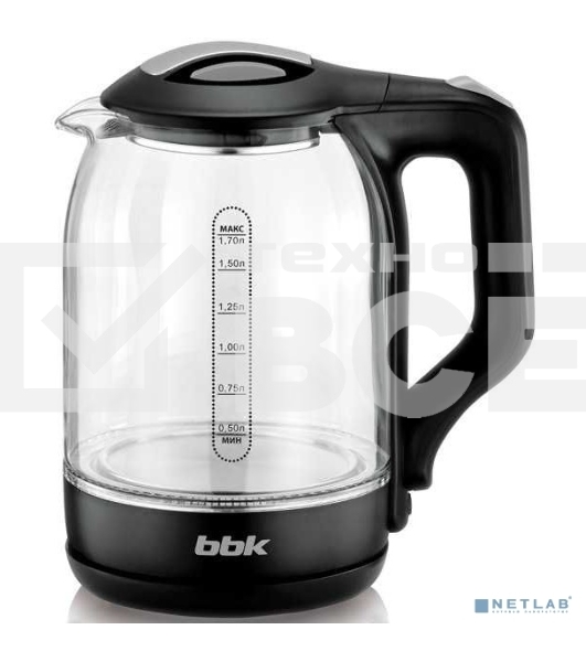 Чайник BBK EK1724G черный