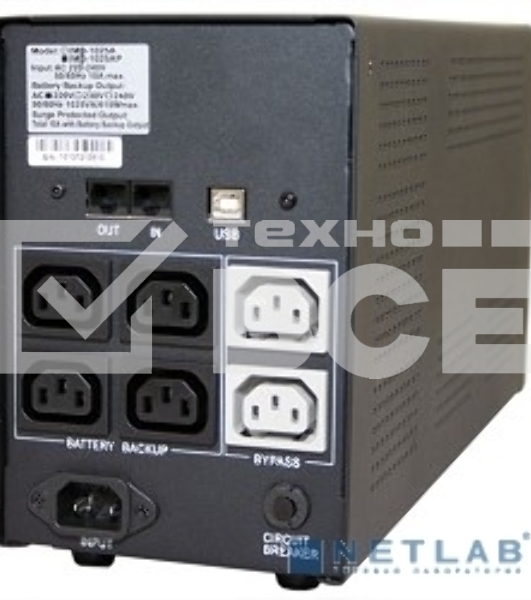 Источник бесперебойного питания Powercom Imperial IMP-1500AP 900Вт 1500ВА черный