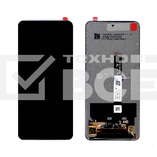 Дисплей для Xiaomi Poco X3 NFC, Poco X3, Mi 10T Lite в сборе с тачскрином (TFT) черный