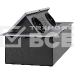 Розетка Cactus CS-SOCKET-EU/USBA-GY для столешницы серый, фото4