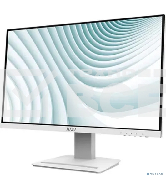 Монитор 23.8' MSI Pro MP243XW IPS 1920x1080, 100 Гц, 4 мс, 16:9, 300 кд/м², HDMI 1.4, DP 1.2a, 3.5 мм, динамики (2x3 Вт), белый