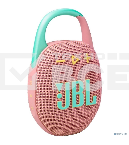 Портативная акустика JBL CLIP 5, розовый