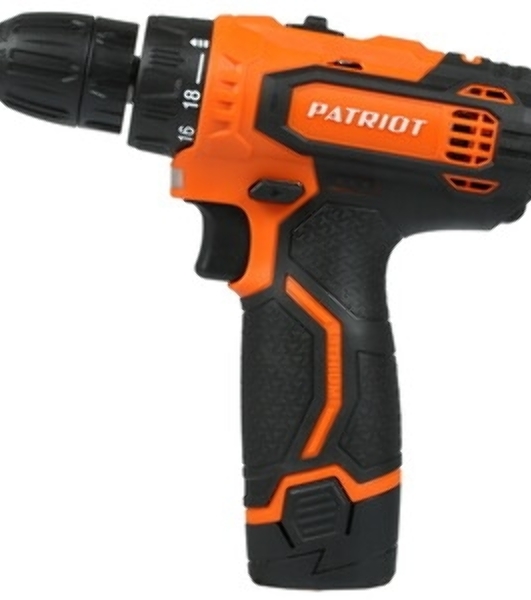 Батарея аккумуляторная Li-ion для шуруповертов Patriot серии The One, Модели: BR 119Li, Емкость аккумулятора: 2,0 Ач, напряжение: 12В