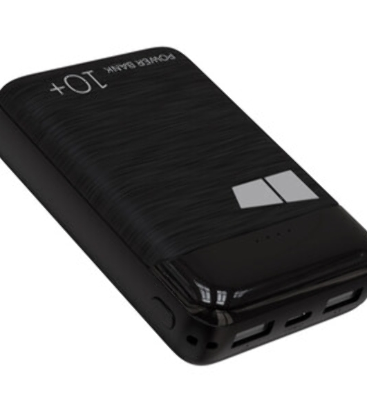 Портативный аккумулятор MORE CHOICE (4620202552532) PB19-10 черный - 10000mAh 2USB