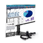 Монитор 23.8' ExeGate Combat EG2407B IPS 1920x1080, 120 Гц, 3 мс, 16:9, 300 кд/м², 1xHDMI, 1xDisplayPort, VGA, Flicker Free, Low Blue Light, с динамиками 2x3 Вт, черный, фото6