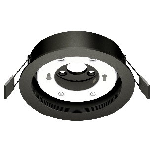 Корпус светильника C8051 SBK черный песок D110*H40mm Out2mm GX53