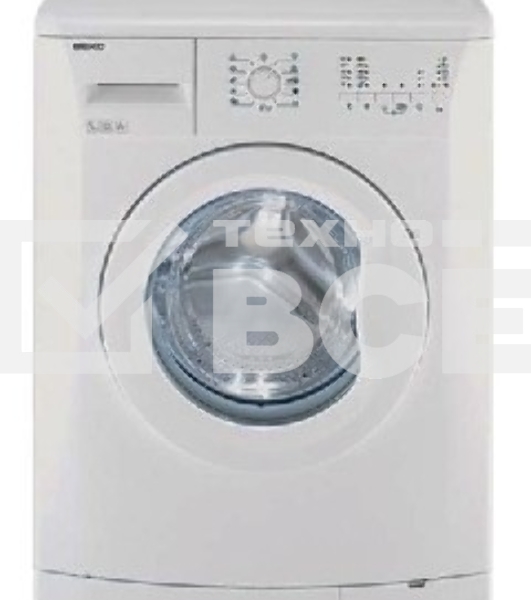 Стиральная машина Beko WRE 65P1 BSS серебристый, загрузка фронтальная 6 кг, 1000 об/мин., класс: А