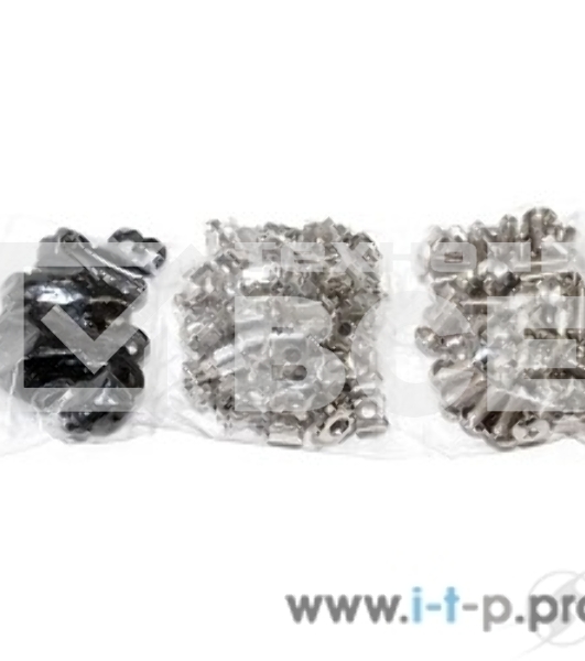 Крепежный комплект 5bites NM-16 для инсталляции патч-панелей: винт, шайба, гайка, упаковка 50 шт.