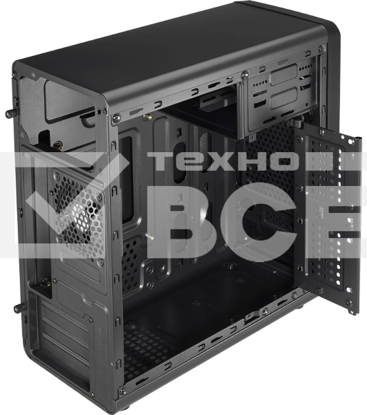 Компьютерный корпус Aerocool / Formula Qs-180 черный без БП mATX 1x80mm 2xUSB2.0 1xUSB3.0 audio