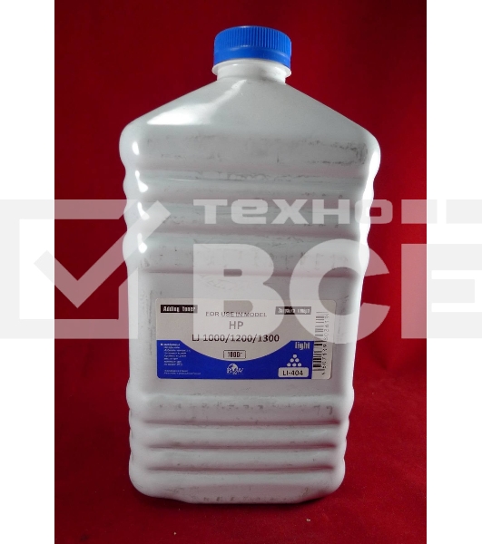 Тонер HP LJ 1200/1300/1000W (кан. 1кг.) B&W Light фас России