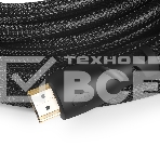 Кабель Greenconnect 3.0m HDMI версия 2.0, HDR 4:2:2, Ultra HD, 4K 60 fps 60Hz/5K*30Hz, 3D, AUDIO, 18.0 Гбит/с, 28/28 AWG, OD7.3мм, тройной экран, черный нейлон, GCR-HM811-3.0m, фото4