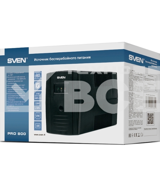 Источник бесперебойного питания SVEN Pro 800