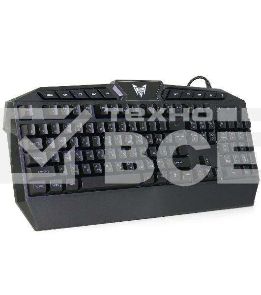 Клавиатура CROWN CMGK-404 проводная, USB, чёрный