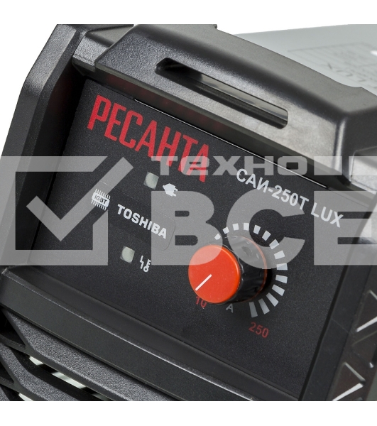 Сварочный аппарат Ресанта САИ-250Т LUX инвертор ММА DC 9.5кВт