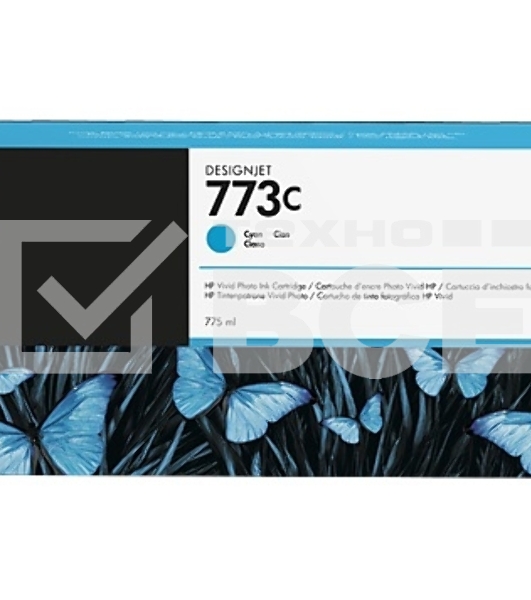 Картридж струйный HP 773C (C1Q42A) голубой для HP Designjet Z6600/Z6800 (775мл)