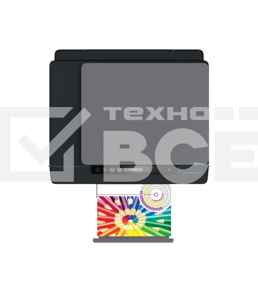 МФУ струйный HP Smart Tank 500 (4SR29A), A4, цветной, печ. до 22 стр/мин. (ч/б) до 16 стр/мин. (цвет), скан. до 8 стр/мин. (ч/б) 4 стр/мин. (цвет), 1200x1200dpi, USB