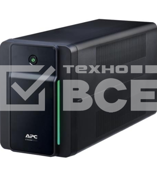 Источник бесперебойного питания APC Back-UPS BX1200MI-GR 650Вт 1200ВА черный