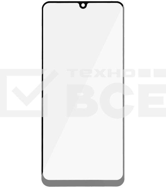 Защитное стекло для экрана Digma DGG2SAA22A для Samsung Galaxy A22 2.5D 1шт.