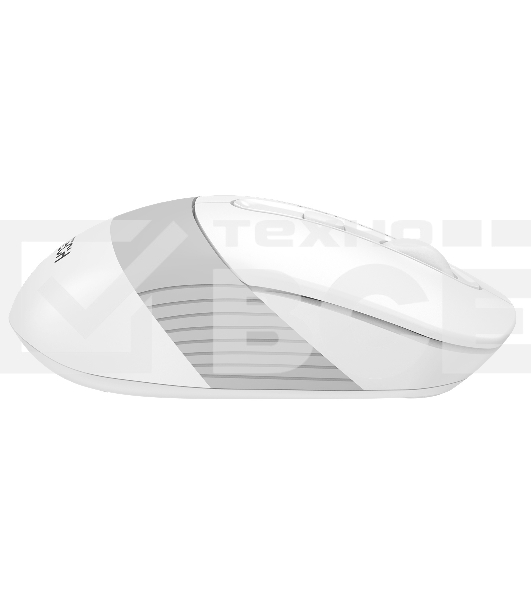 Мышь беспроводная A4Tech Fstyler FB10C белый/серый, 2000 dpi, радиоканал, Bluetooth, USB, кнопки - 4